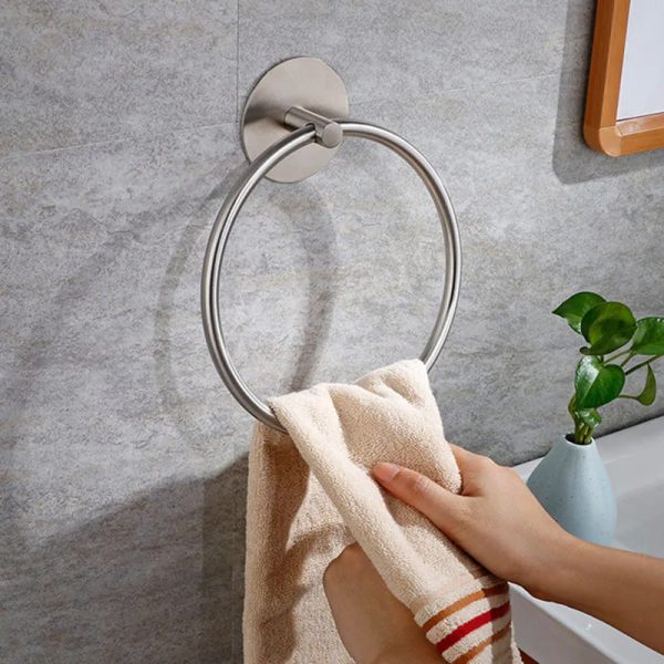 anneau porte serviette sans percer