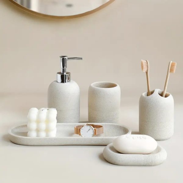 ensemble porte savon salle de bain