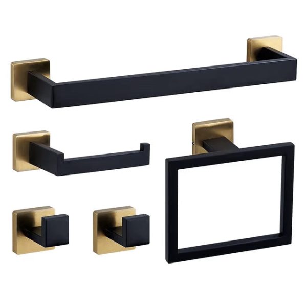 kit porte serviette en inox