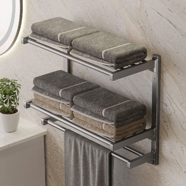 étagère porte serviette