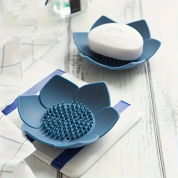 porte savon silicone auto-drainant