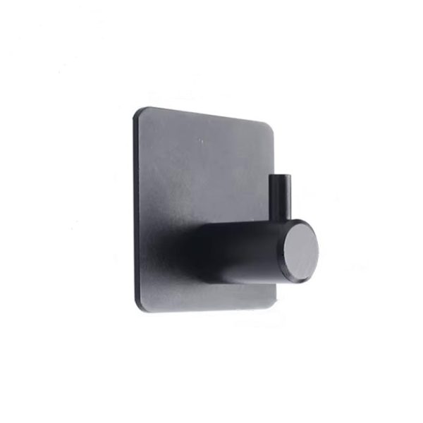porte serviette alu noir