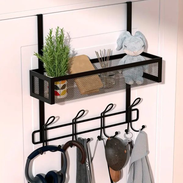 porte serviette avec panier