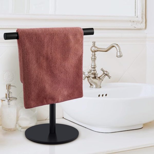 porte serviette sur pied élégant