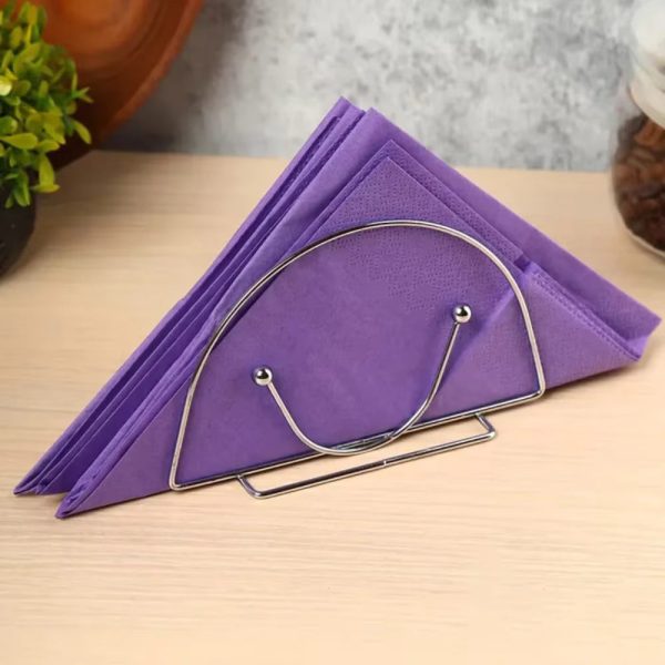 porte serviette de table chromé
