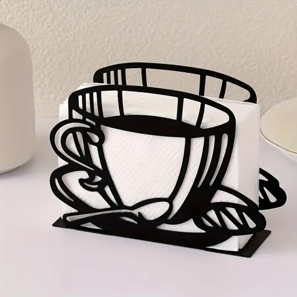 porte serviette tasse à café