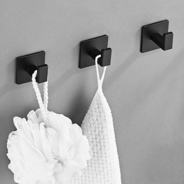 crochet porte serviette autocollant