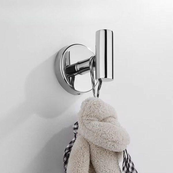 patère inox salle de bain
