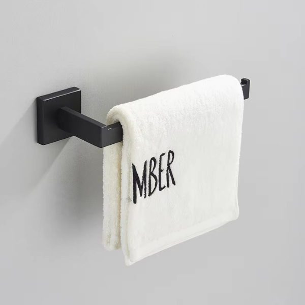 porte serviette de toilette mural