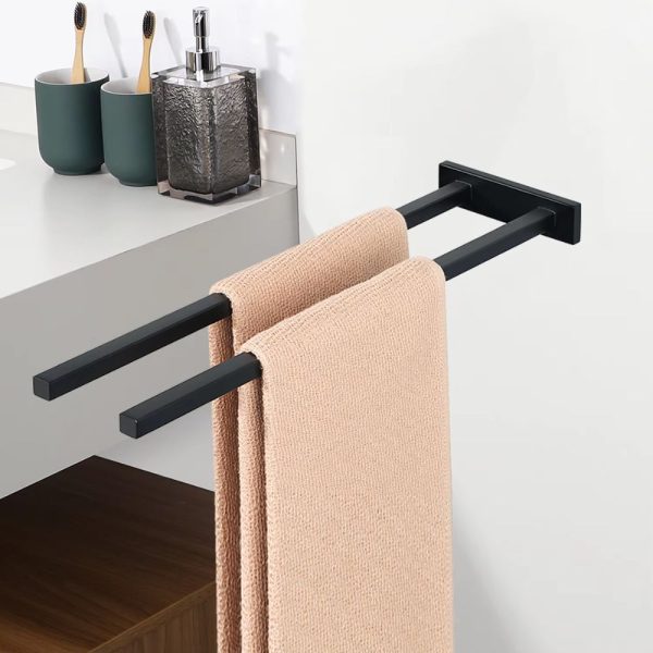 porte-serviette double 40 cm